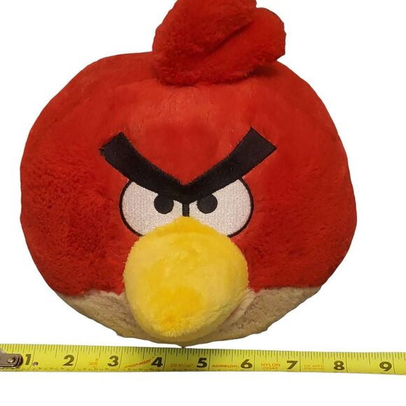 Official Licensed 2010 Angry Birds Red Bird Plush 8" - Picture 5 of 7